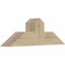 Ekena Millwork Portland Rough Sawn Timber Gable Bracket, Douglas Fir, 36"W x 12"H x 6"D x 6"F, 8/12 Pitch GBW036X12X0606POR00RDF - alternate 4